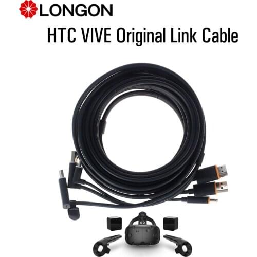 For HTC Vive VR Link Cable Data Transmission 16FT DP HDMI Three In One VR Accessories