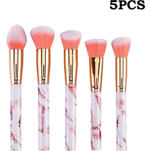 OutTop Brushes 5pc Makeup Brushes Set Tools Multifunctional Concealer Eyeshadow Brush Set Brush Makeup Tool 2019 Mar14