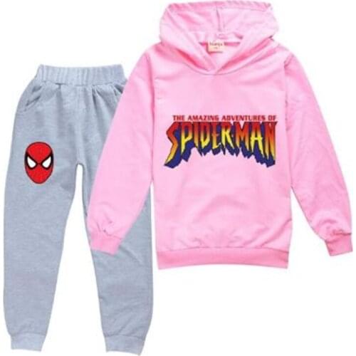Spiderman Baby Boy Autumn Winter Clothes Set Long Sleeve Girls Funny Cotton Children Clothing Boutique Christmas Outfits