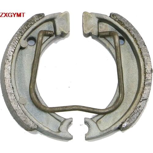 Semi-Metallic Brake Pads Set for YAMAHA MJ 50 MJ50 J M Towny 1982 Front Rear Shoe Drum 82