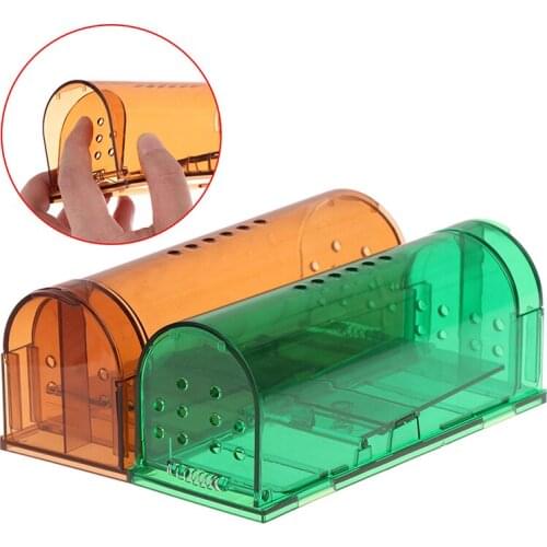 Mouse Trap No Kill Animal Pet Control Cage Reusable Mice Rodent Catcher Rat Trap