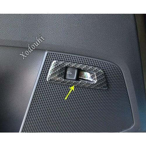 Car Body Styling Sticker Cover Frame Trim ABS Tail Rear Door Handle Bowl Lamp Panel Parts For Skoda Kodiaq 2017 2018 2019 2020
