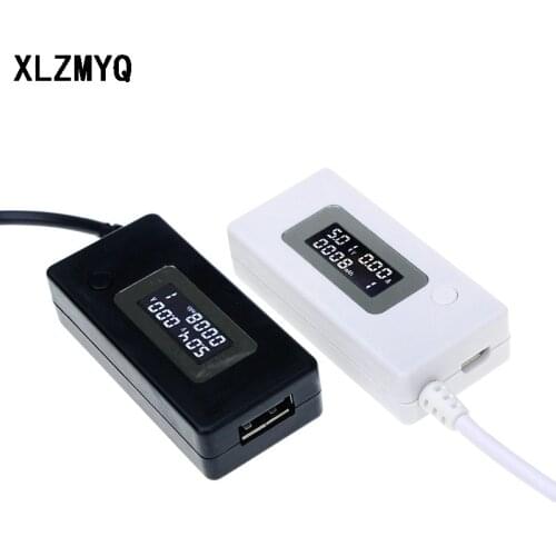 2A 1A Mini Creative Phone Portable USB Tester LCD Screen Doctor Voltage Current Meter Mobile Power Charger Detector LoadResistor