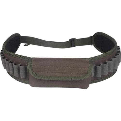 Tactical Shotgun Bandolier Belt 90cm Cartridge Belt Airsoft Bullet Shell Holder Hunting 12 Gauge Ammo Pouch Bag