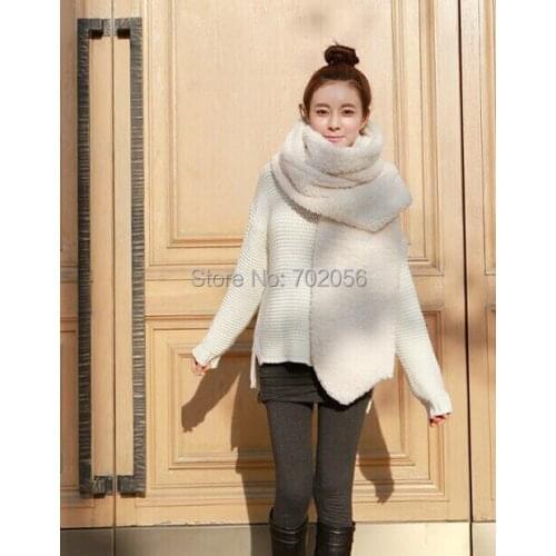 Trendy 2016 Winter Scarf Unisex Mens Women Fashion Long Scarves All season Matched 200*30cm 6pcs/lot #3823