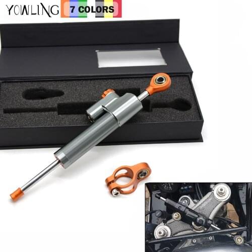 Universal Motorcycle Accessories Stabilizer Damper Steering For Kawasaki Z1000 Z800 Z750 EX-300 for honda CBR 954 Yamaha YZF R1