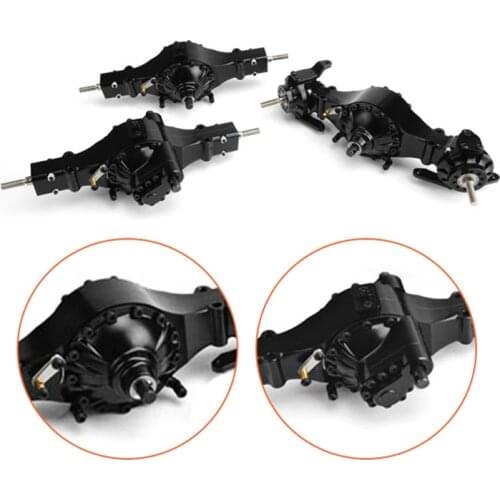 LESU 6X6 Metal Front Rear Axle Differential Lock For 1/14 Scale RC Tractor Truck Tmy TH02068-SMT3