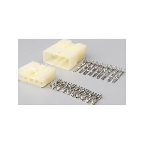 1set Connector audio plugs for 9-hole vehicles with terminal DJ 7091-3-11 / 21a1