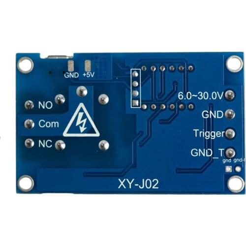 6-30V Relay Module Switch Trigger Time Delay Circuit Timer Cycle Adjustable