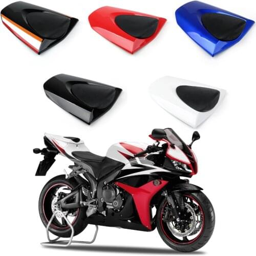 Areyourshop Motorcycle ABS plastic PassengerRear Seat Cover cowl For Honda CBR600RR CBR 600 RR 2007 2008 2009 2010 2011 2012