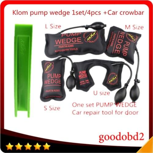 Car Handles tool klom Pump Wedge Air Wedge Locksmith Tools Inflatable Hand Pump Automotive Auto Entry Tools +Car Radio Panel