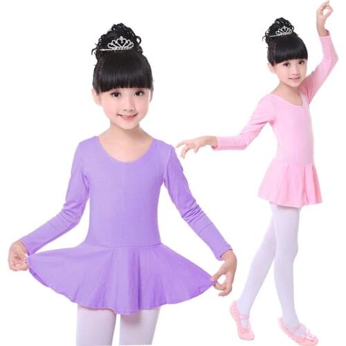 Children cotton leotard for gymnastics Ballet dress children short-sleeved dance leotard dance clothes tutu ballerina clothes