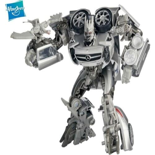 Original Hasbro Transformers Toys Studio Series 51 Deluxe Class Transformers Dark of The Moon Movie Soundwave Action Figure Toys