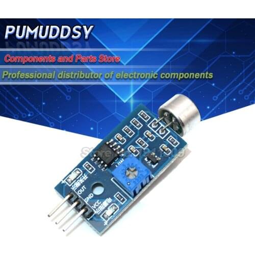 5PCS voice Sound Detection Sensor Module for DIY Intelligent Vehicle Robot Airplane Boart Car Helicopter