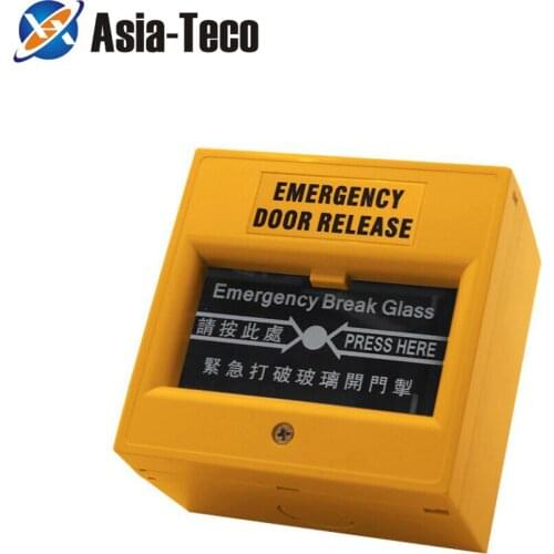 Emergency Door Release Switches Glass Break Alarm Button Fire Alarm swtich Break Glass Exit Release Switch