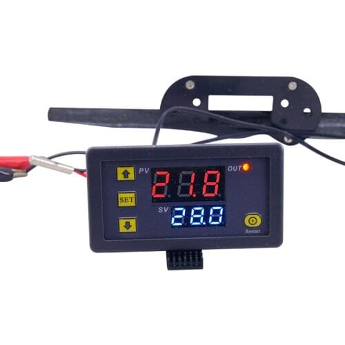 110V 220V 12V Sauna Temperature Controller Thermometer Indoor Outdoor Temperature Regulator Thermostat Gas Boiler Pyrometer