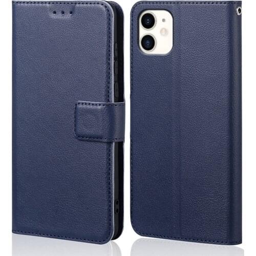 Silicone Flip Case for iPhone 11 Luxury Wallet PU Leather Magnetic Phone Bags Cases for iPhone 11 with Card Holder