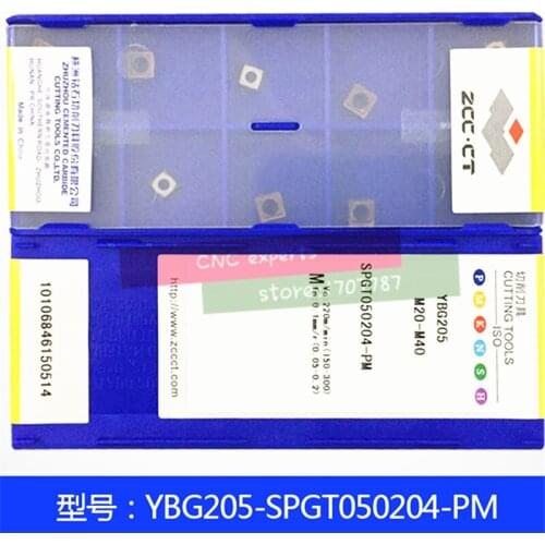SPGT050204 SPGT060204 SPGT07T308 SPGT090408 SPGT110408 -PM YBG205,milling Insert,Turning Tip,series Lathe Tool,U drill insert