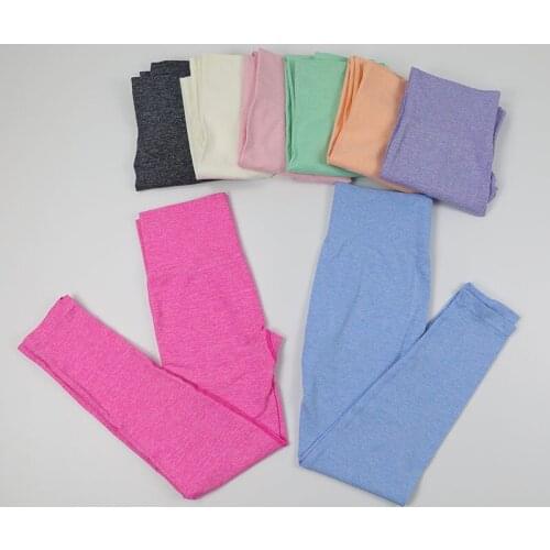 Knitting Seamless Yoga Leggings for Women High Waist Gym Leggings Stretch Workout Clothing Tummy Control Fitness Trousers Pants