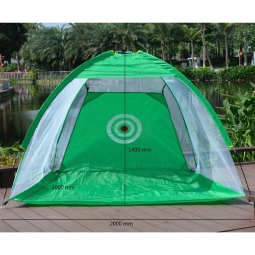 Indoor/Outdoor Golf Training Aids Portable Foldable Golf Hitting Cage Garden Grassland Golf Practice Net