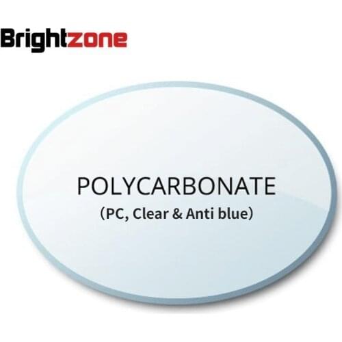 1.558 Ultra-Tough Anti-impactive Anti-break Polycarbonate Rx Lenses Myopia/Hyperopia/Astigmatism Best For Rimless & Sport frame