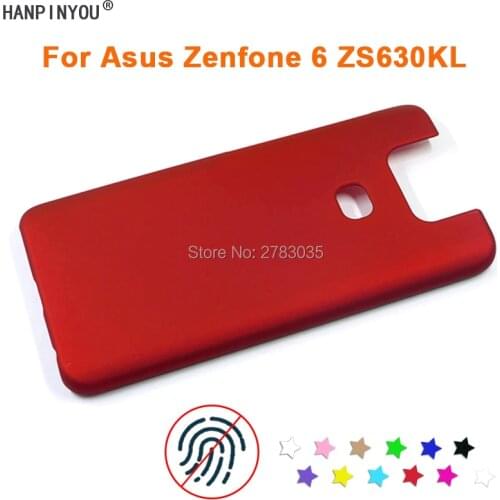For Asus Zenfone 6 6z ZS630KL 6.4" New Anti-fingerprint Ultra-thin Smooth Matte PC Case Hard Back Protective Cover