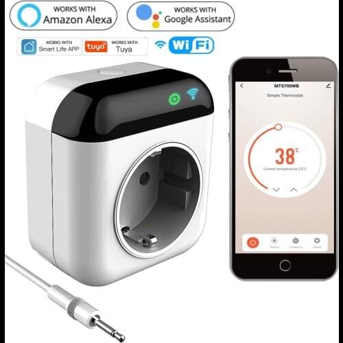 Wifi Thermostat Temperature Controller Tuya Smart Thermostat 220 for Xiaomi Android Ios Thermostat Wifi Works with Google Alexa