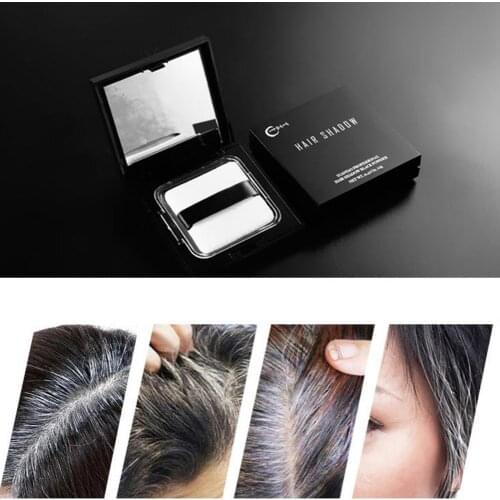 12g Waterproof Hair Shadow Powder Edge Control 3 Colors Hair Line Powder With Puff Makeup Hair Concealer Cover Hair with Gift