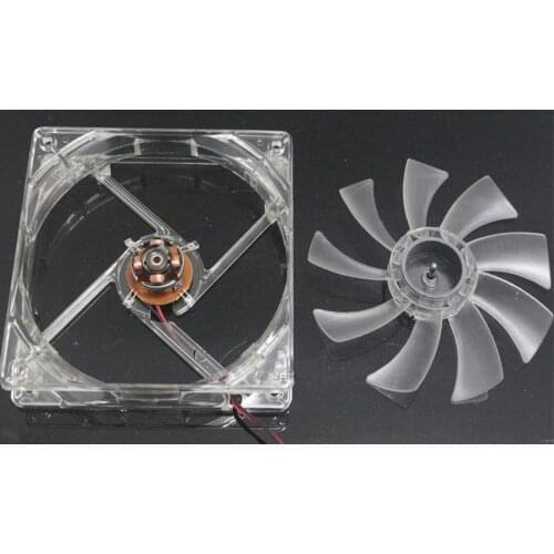 100pcs 120mm PC Computer fan 4 LEDs Case colorful Cooling Fan Plastic 12CM Fan for Computer Case CPU Cooler Radiator