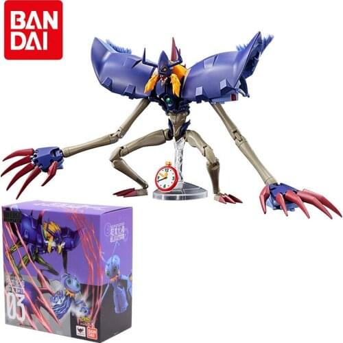 Bandai Original Digivolving Spirits 03 Diablomon Deformable Action Figure Anime Model Doll Collection Toy Birthday Gift
