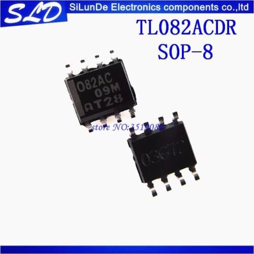 Free Shipping 20pcs/lot TL082ACDR TL082ACD TL082 082AC SOP-8 new and original in stock