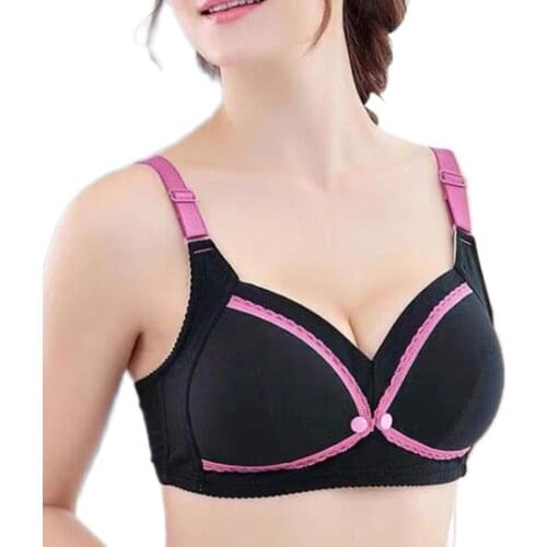 Maternity Nursing Bra Pregnancy Open Front Wireless Pads Breastfeeding Underwear