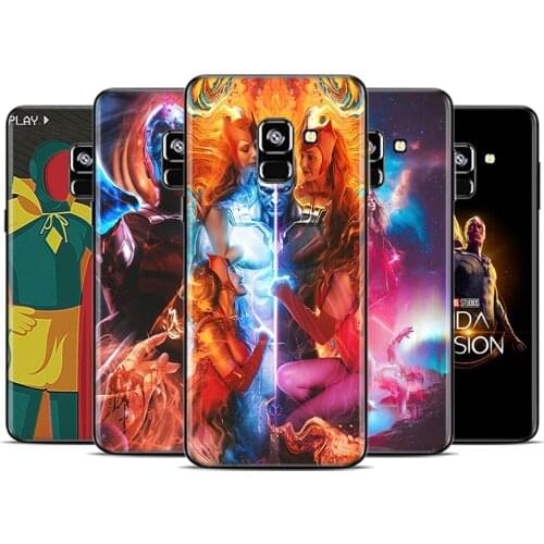 Marvel Avengers Wanda Vision For Samsung Galaxy A9 A8 A7 A6 A5 A3 Star Plus M31S M60S M40 M30 M21 M20 M10 M10S Phone Case