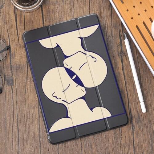 Abstract Art Case For iPad Pro 11 Case 2020 10.2 7th 8th Mini 4 5 Air 2 3 Silicone Cover With Pencil Holder For iPad Air 4 Case