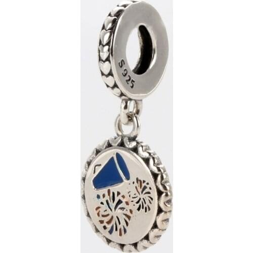 DoDoFly 925 Silver Fireworks Display Pendant Dazzling Fireworks Pendant Simple Versatile