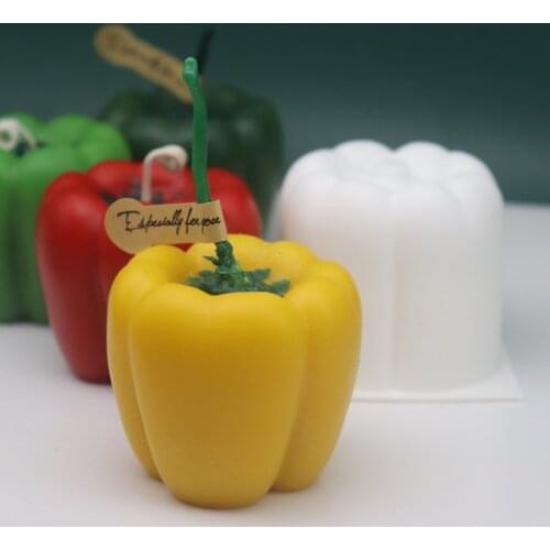 Simulation chili Aromatherapy candle Mold for candle making Home Decoration DIY Party Favors