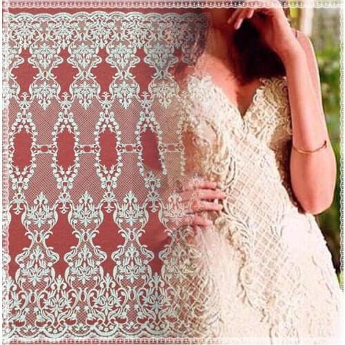 Latest Net French Lace Material High Quality French Net African Lace Fabric Nigerian Wedding African Lace