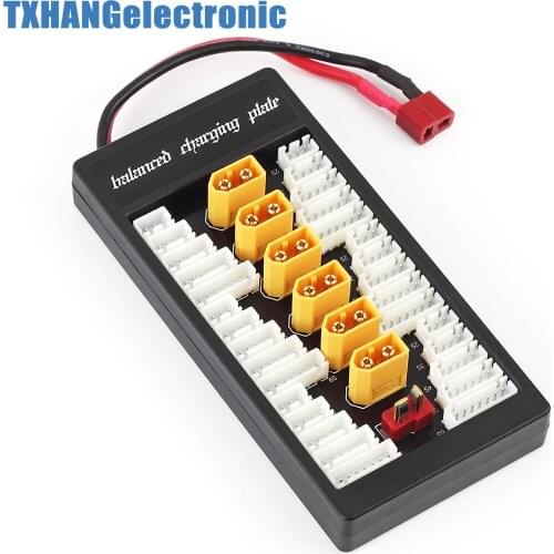 Parallel Charging Board Balance T Plug Lipo 2-6S Multiple XT60 Battery Charger diy electronics