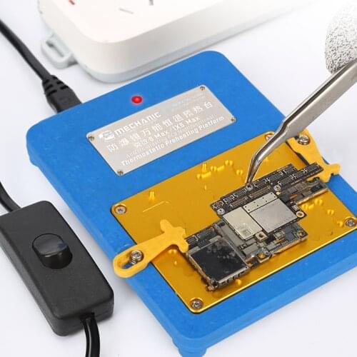Mechanic IX5 Max Preheating Platform Motherboard Welding Table Desoldering Heater for iPhone X / Xs /Xs Max/11/11 Pro/ Pro Max