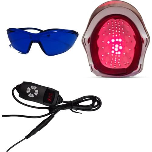 Drop shipping Hair Regrow Laser Helmet Medical Fast Growth Hair Cap Hair Loss Solution For Men Women Diodes Treatment Hair Hats