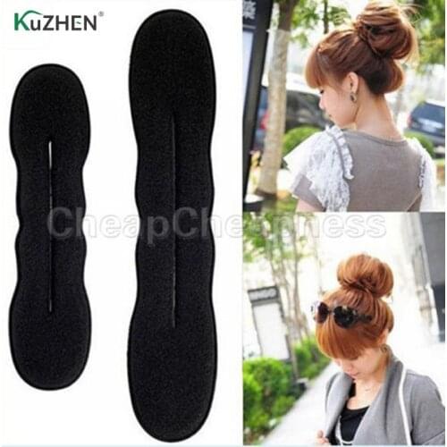 1/2PCS Magic French Sponge Hair Braider Easy DIY Hair Styling Tools Beauty Bun Maker Twist Curler Hair Roller Coiffure