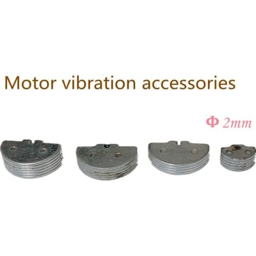 4/set) For 130/140/260/280/370 motor shaft 2 mm eccentric wheel Micromotor vibration accessories