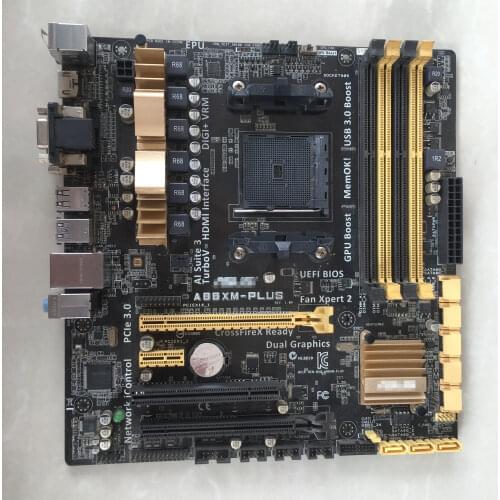 A88XM-PLUS for ASUS FM2/FM2+ DDR3 Desktop Motherboard
