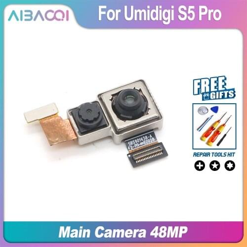 AiBaoQi New Macro Camera 5MP+Main Camera 48MP+Ultra-Wide Angle Camera 16MP+Front Camera For Umidigi S5 Pro Phone