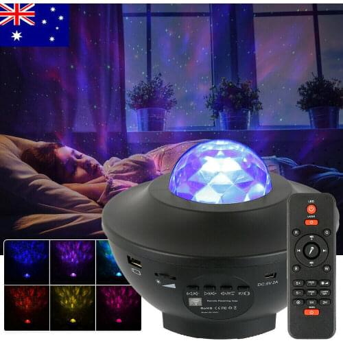 Colorful Starry Sky Projector Light Bluetooth Usb Voice Control Music Player Led Night Light Projector Galaxy Room Bedroom