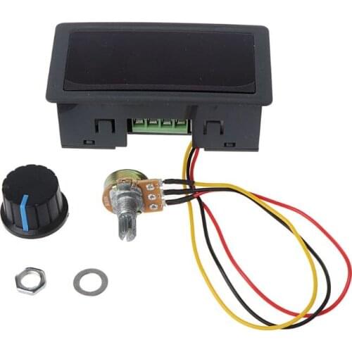 DC 6-30V 12V 24V 15A Max PWM Motor Speed Controller With Digital Display