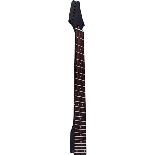 Electric Guitar Neck Rosewood 24 Fret for Japan IBZ Guitar DIY Dot Inlay