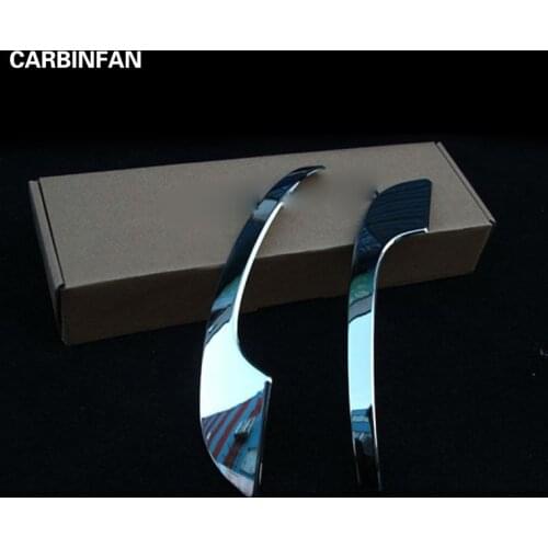 ABS Chrome Rearview Mirror Cover Trim 2pcs/set For Ford Kuga Escape 2013