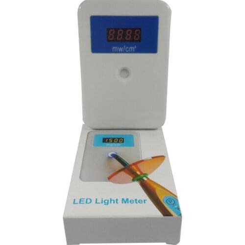 Light Meter Tester for Dental Curing Light Cure Light Cure Lamp Curing Machine Led Digital Display White