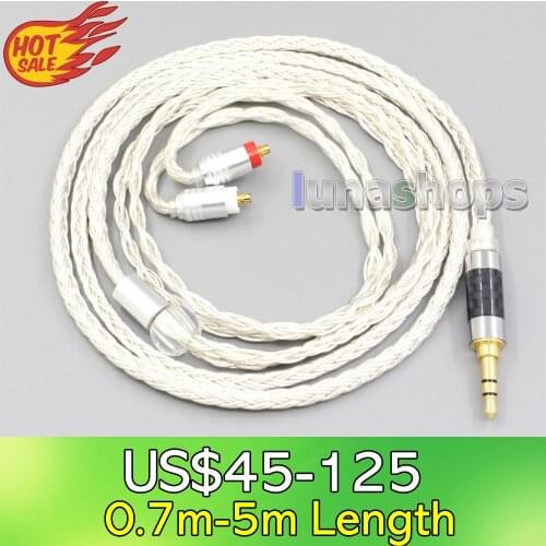 LN007221 16 Core OCC Silver Plated Earphone Cable For Sony IER-M7 IER-M9 IER-Z1R